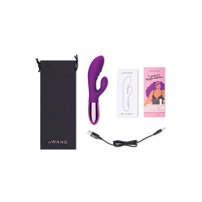 Le Wand Blend Cherry Rabbit Vibrator - Flawless Nite