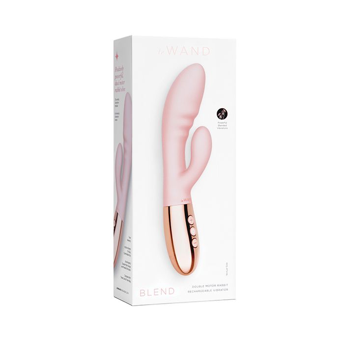 Le Wand Blend Rose Gold Rabbit Vibrator - Flawless Nite