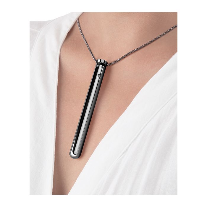 Le Wand Necklace Vibrator in Sleek Black Finish