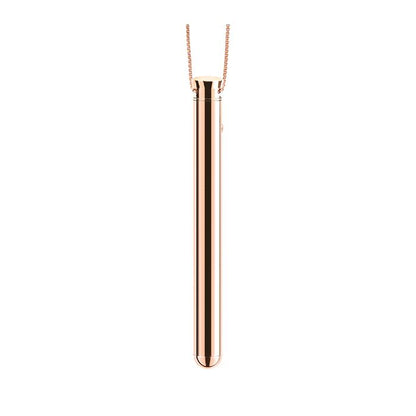 Le Wand Necklace Vibrator in Sleek Rose Gold Finish