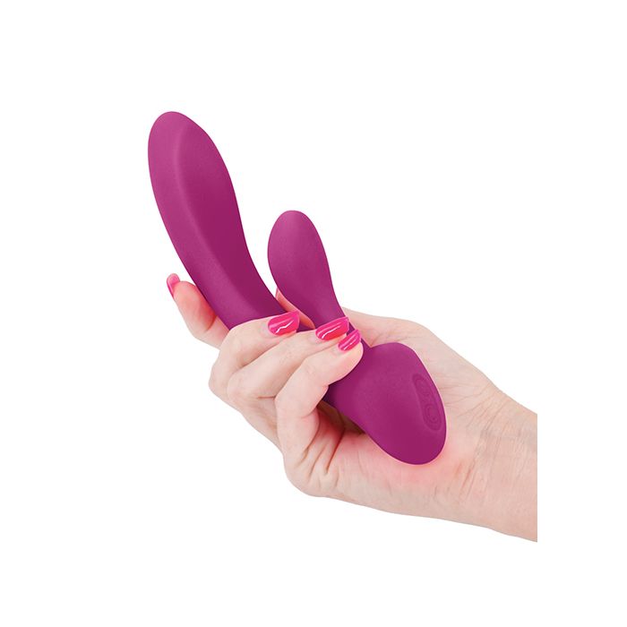 Bonnie Vibe Dark Pink Luxury Silicone Vibrator