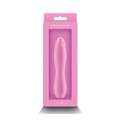 Light Pink Clyde Vibrator - Luxury Silicone Adult Toy