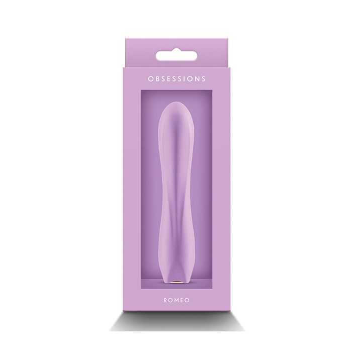 Obsession Romeo Vibe in Dark Purple and Light Purple - Premium Silicone Vibrator