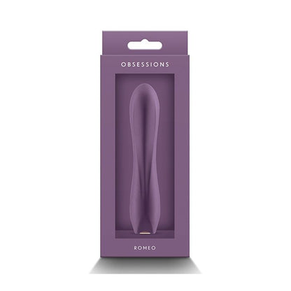 Obsession Romeo Vibe in Dark Purple and Light Purple - Premium Silicone Vibrator