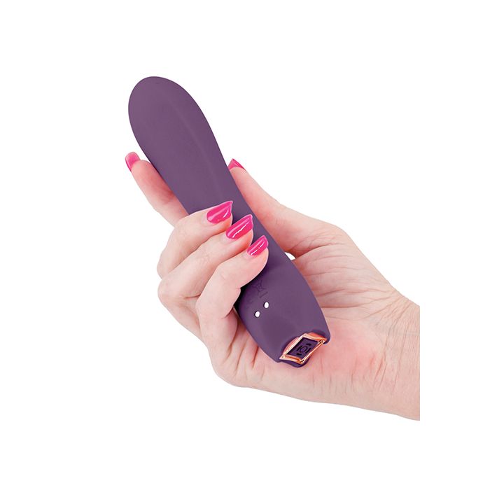 Obsession Romeo Vibe in Dark Purple and Light Purple - Premium Silicone Vibrator