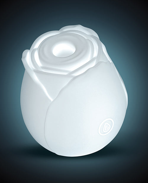 INYA Glow in the Dark Rose illuminating in the dark, luxury adult toy on Flawless Nite