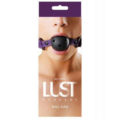 Flawless Nite's Lust Bondage Ball Gag in Luxurious Purple