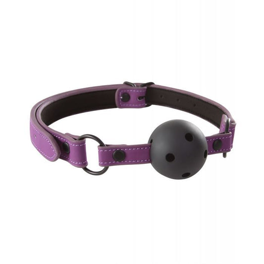 Flawless Nite's Lust Bondage Ball Gag in Luxurious Purple