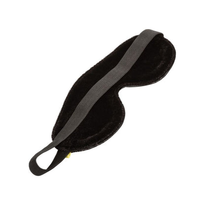 Boundless Blackout Sensory Eye Mask in Black Vegan Leather