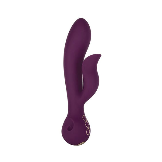 Obsession Fantasy Purple Vibrator with gold plating details