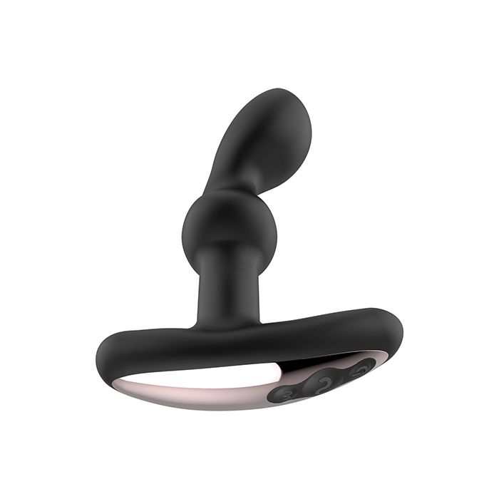 Thrill Prostate Vibe - Sleek black design with rose gold detail