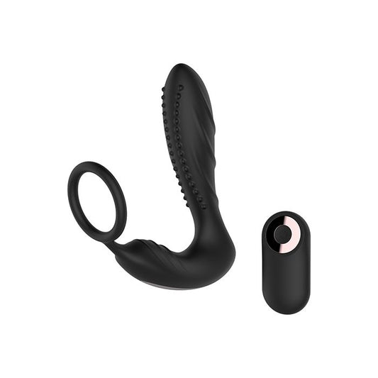 Enrapt Prostate Vibe with Rose Gold Details and Remote Control