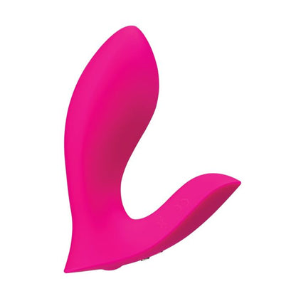 Lovense Flexer Dual Panty Vibrator in Pink Color