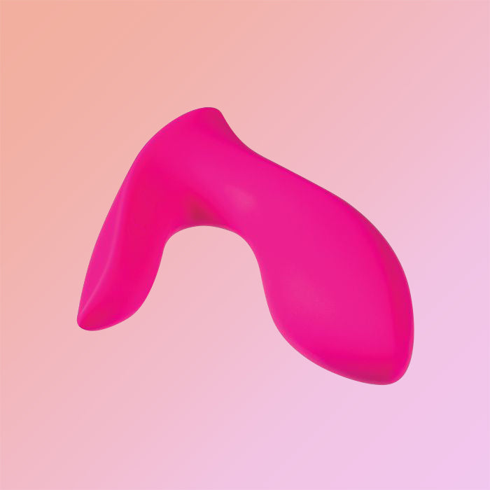 Lovense Flexer Dual Panty Vibrator in Pink Color