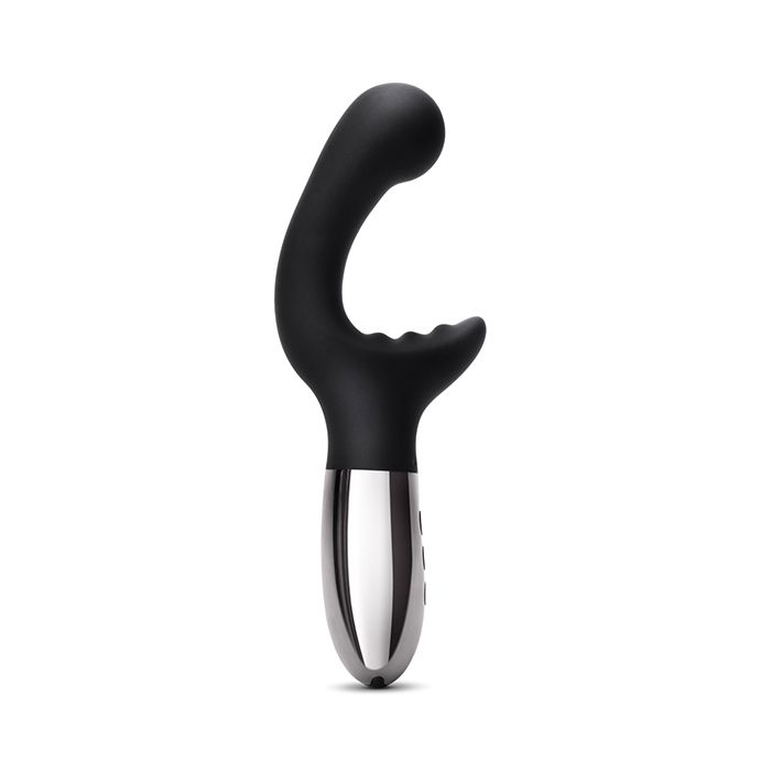 Le Wand XO Double Motor Wave Rechargeable Vibrator in Black